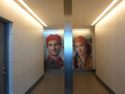 New Dehli airport toilet sign 2